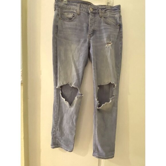 American Eagle Outfitter Stretch Distressed High Rise Button Fly… - Picture 13 of 14